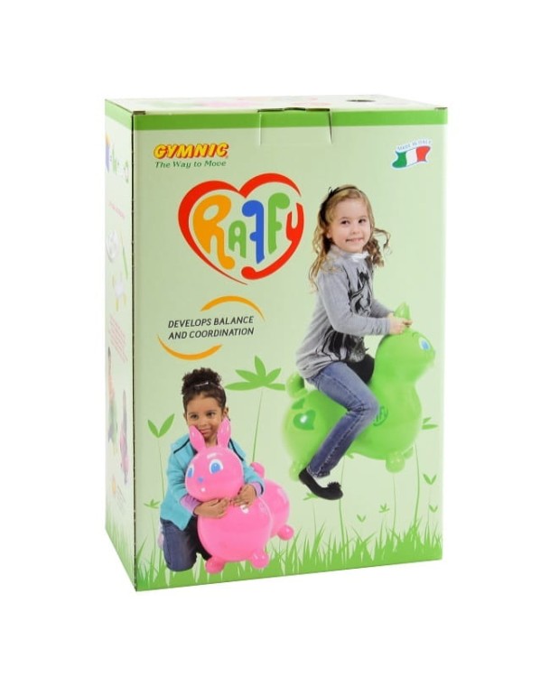 Gymnic Raffy skoczek dla dzieci zając
