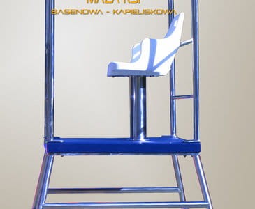 WIEŻA RATOWNICZA MAŁA KSP NA BASEN LUB KĄPIELISKO