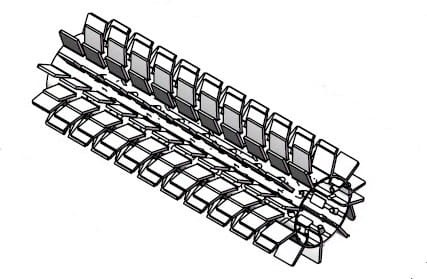 Zodiac CyclonX szczotki szare kpl. 2 szt.