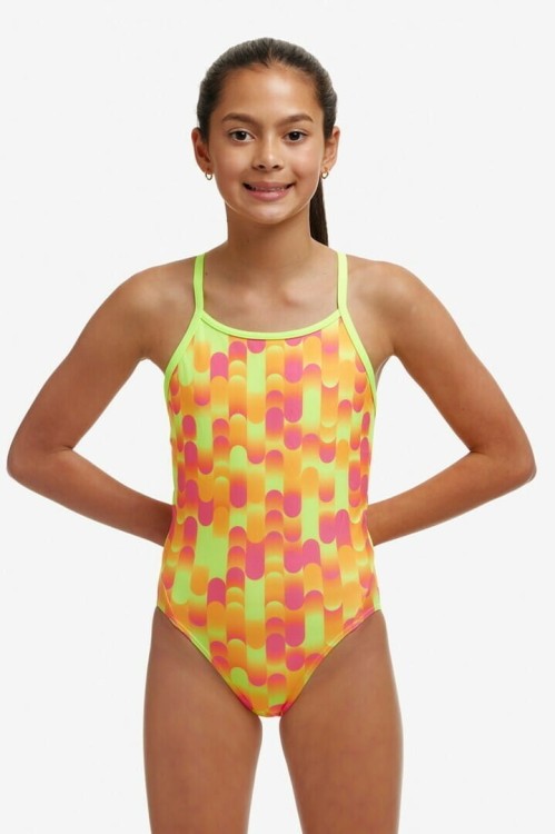 Funkita strój kąpielowy Little Dotty junior