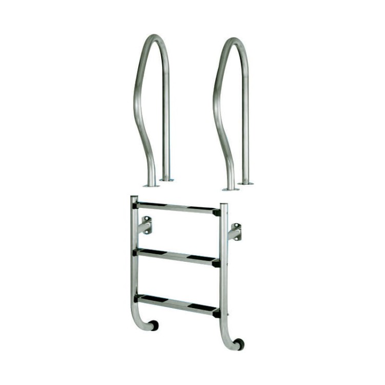 Drabinka basenowa dwuczęściowa AISI 304