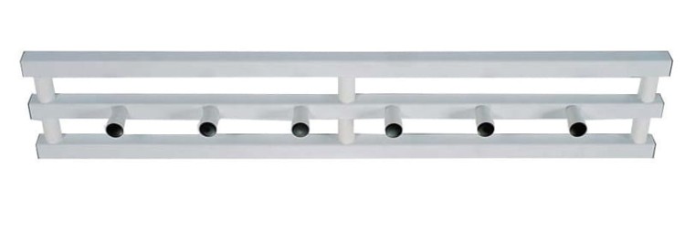 Wieszak naścienny z tworzywa