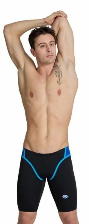 Arena spodenki treningowe Icons Swim Jammer Panel Black