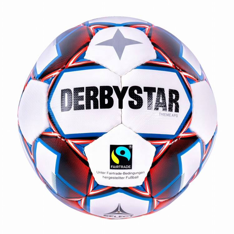 Derbystar Football Fairtrade Thieme APS – piłka turniejowa i treningowa Fairtrade, rozmiar 5.jpeg