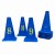 port-Thieme “Signs” Marking Cones – trwałe pachołki PE 14×14×23 cm, niebiesko-żółte, z nadrukami 0–10 lub A–Z do treningu i gier edukacyjnych. 2.jpeg