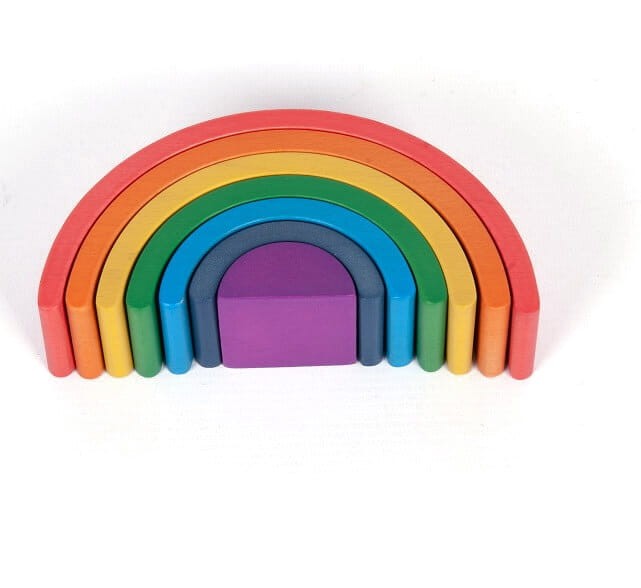 Klocki do zabawy Tęczowe łuki