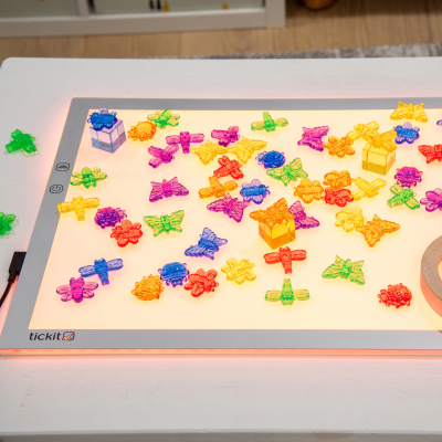 Podświetlany panel LED A2 kolorowy TickiT