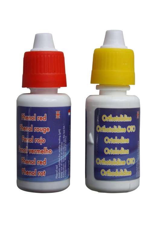 Kropelki do testera basenowego pH/Cl