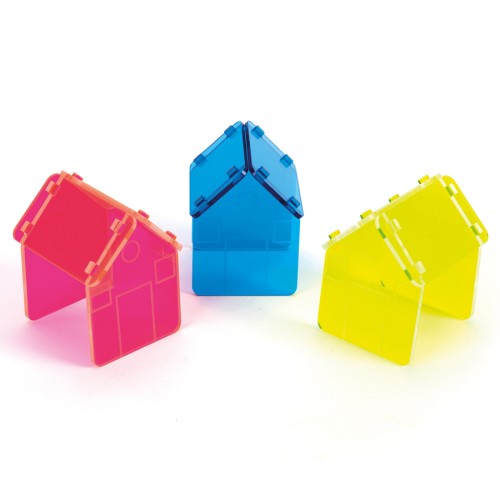 Kolorowe domki do panelu świetlnego TTS