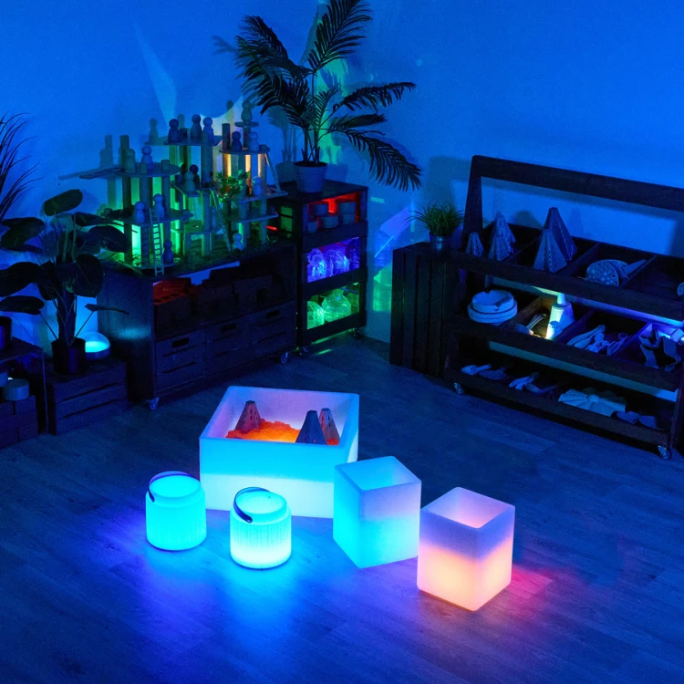 Sensoryczny Zestaw Świetlny Messy Pit TTS