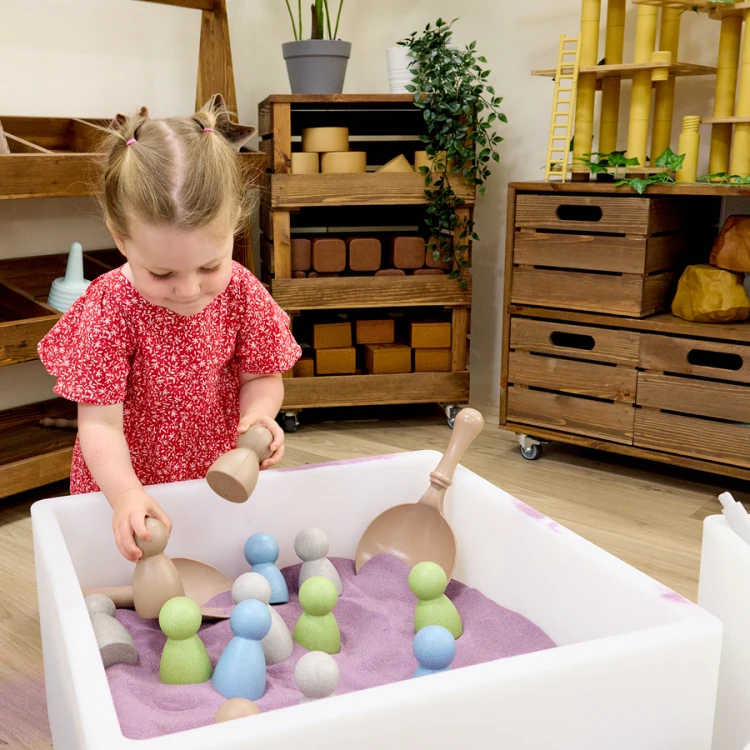 Sensoryczny Zestaw Świetlny Messy Pit TTS