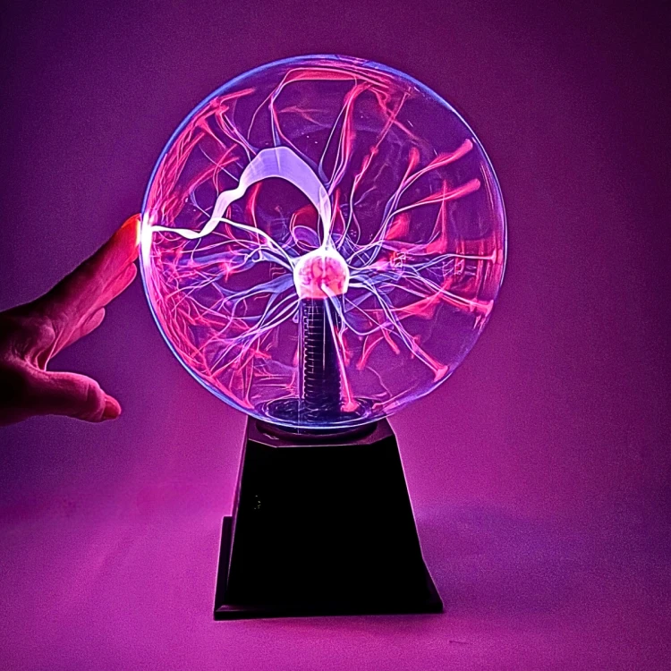 Sensoryczna kula plazmowa LED 20 cm Playlearn