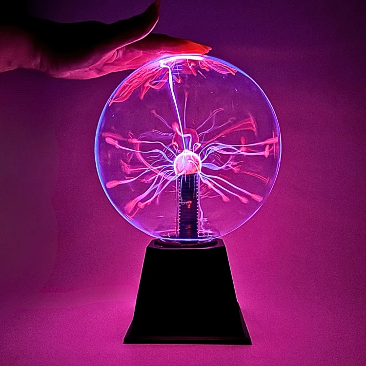 Sensoryczna kula plazmowa LED 20 cm Playlearn
