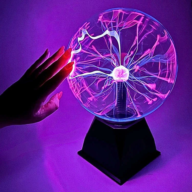 Sensoryczna kula plazmowa LED 20 cm Playlearn
