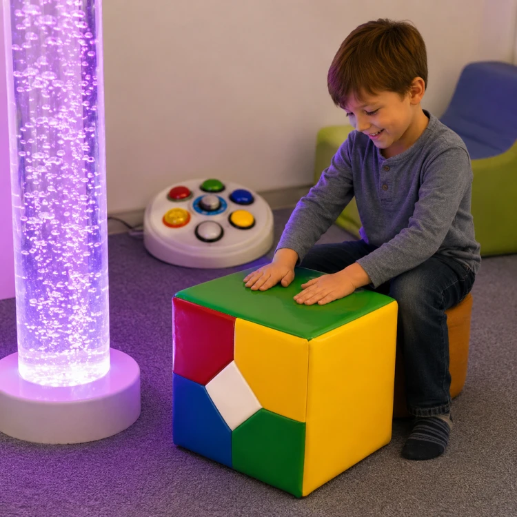 Sensoryczna kostka sterująca LED Playlearn