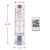 Sensoryczna tuba z kulkami 60 cm Playlearn