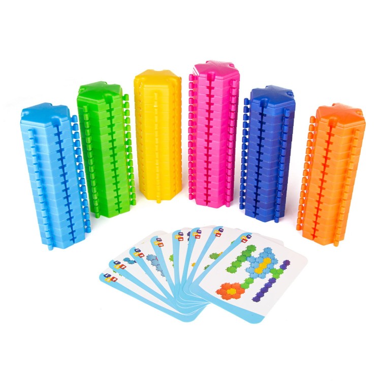 Klocki konstrukcyjne Hexagon 96