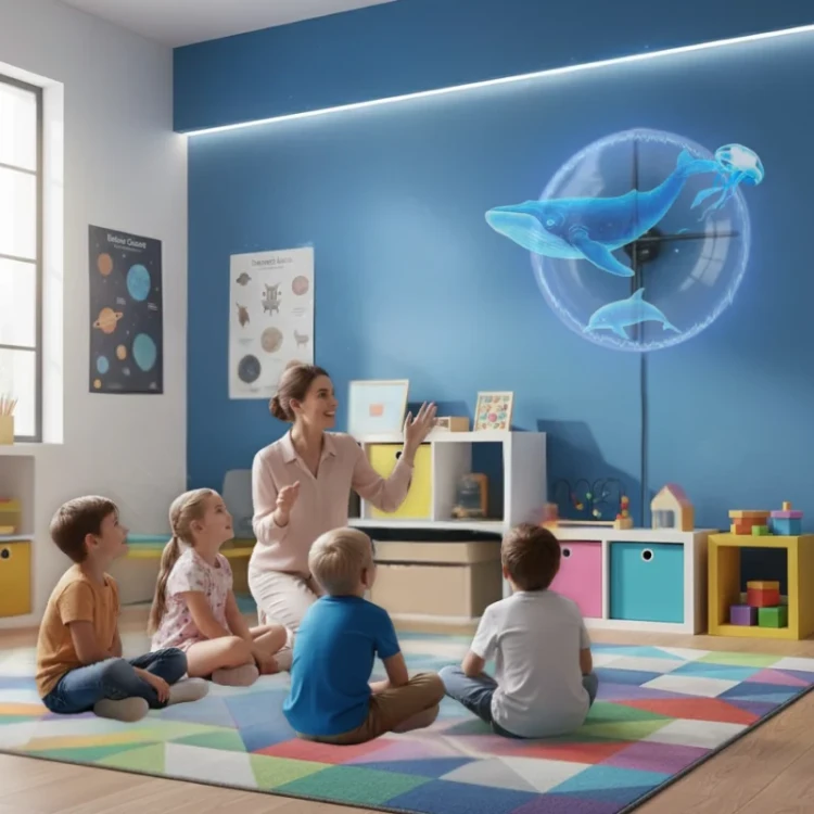 Interaktywny hologram 3D 42cm Playlearn