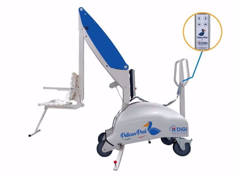 Podnośnik basenowy dla niepełnosprawnych Pelican