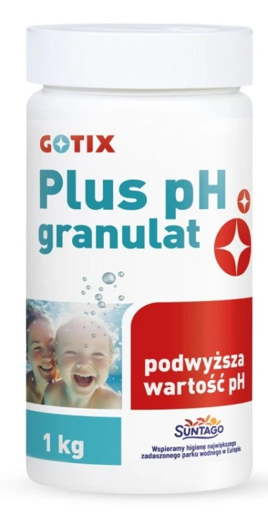 Gotix pH Plus granulat do podwyższania pH wody – 1 kg i 5 kg