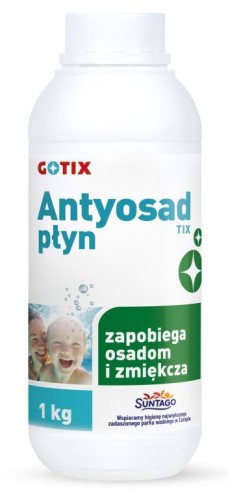 AntyosadTix zmiękczacz do wody basenowej 1 litr