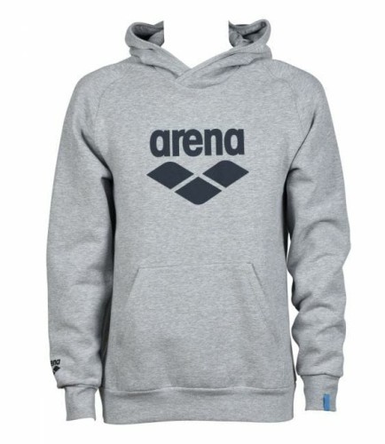 Arena bluza unisex Team Hooded szara