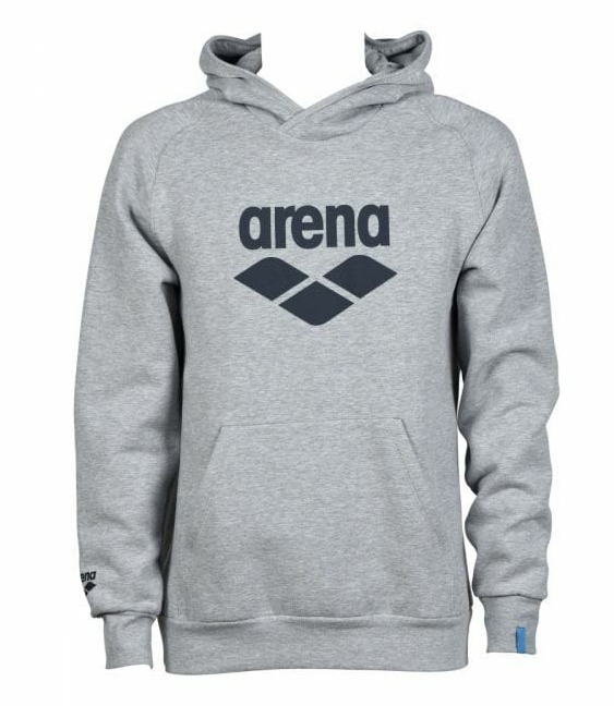 Arena bluza unisex Team Hooded szara