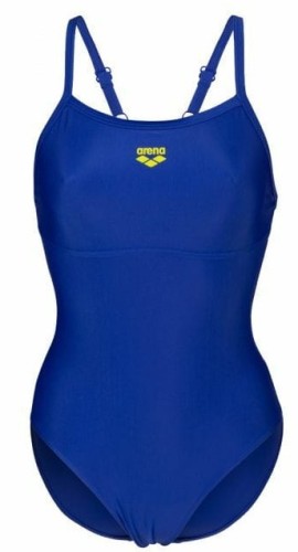 Arena Women's Solid swimsuit lightdrop back neon blue