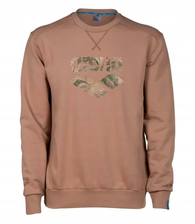 Arena bluza Crew Sweat Logo Caramelo unisex