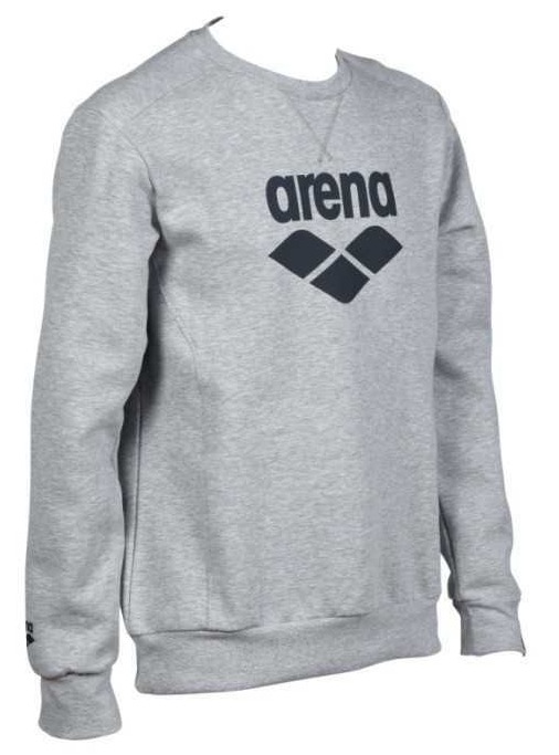 Arena bluza Crew Sweat Logo medium grey