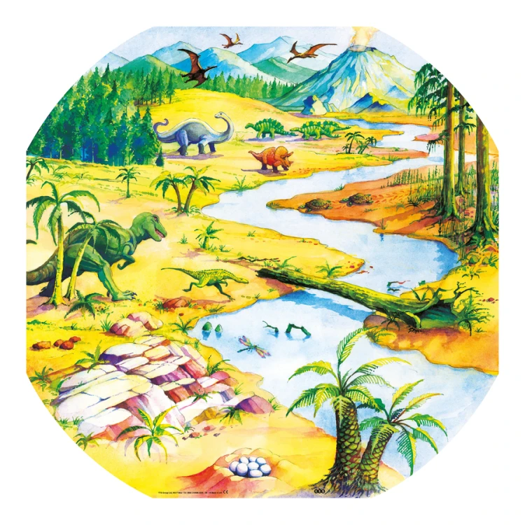 Mata-podkładka TTS Small World - Dinozaury