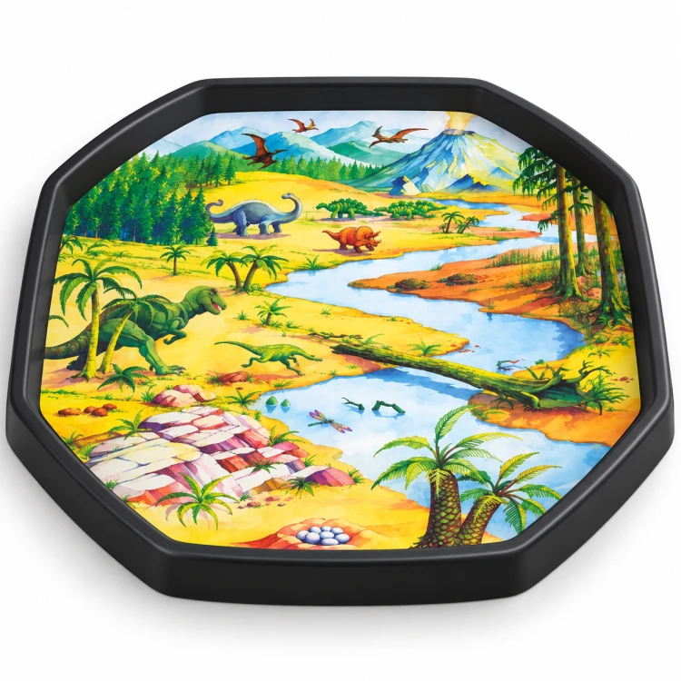 Mata-podkładka TTS Small World - Dinozaury
