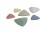 Gonge River Stones Kamienie rzeczne pastelowe Nordic