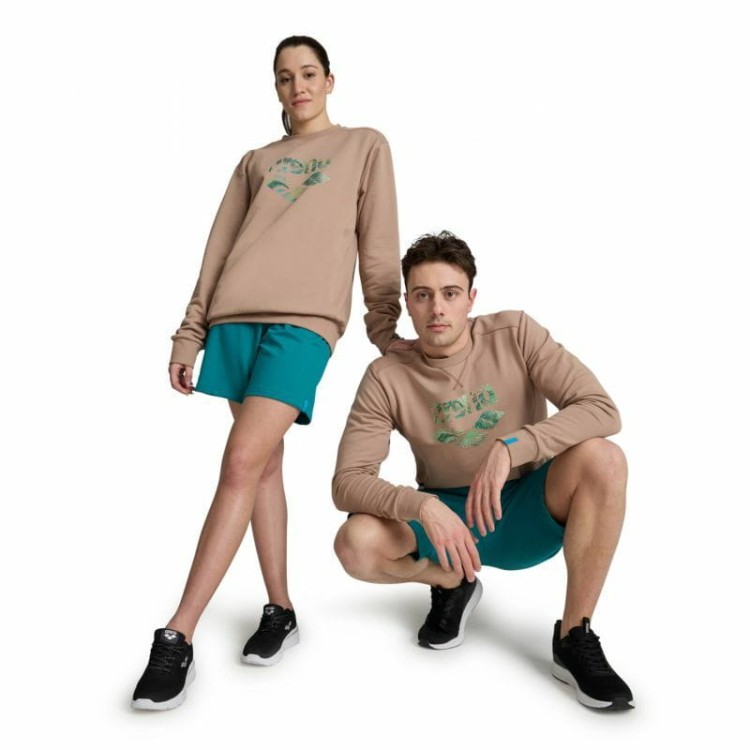 Arena bluza Crew Sweat Logo Caramelo unisex