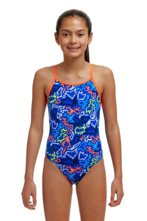 Funkita kostium kąpielowy Broken Hearts Girls