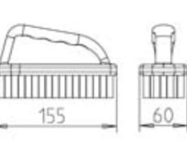 Szczotka ręczna PerAqua Deluxe