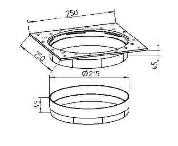 Przedłużka wysokościowa teleskopowa PerAqua Ocean