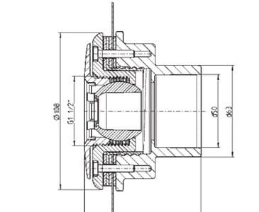 Dysza wlotowa PerAqua Deluxe PT
