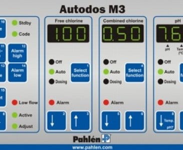 PAHLEN AUTODOS M3 WOLNY CHLOR, REDOX, pH