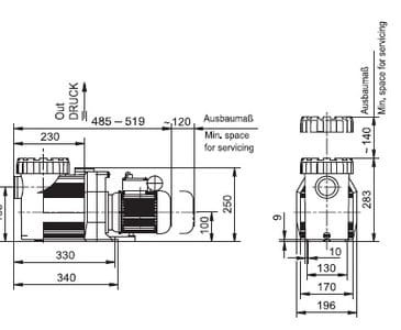 SPECK BADU 90 ECO 230V