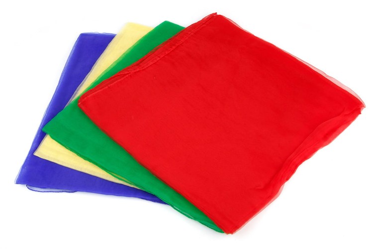 ZWIEWNE CHUSTY DO RYTMIKI 138 CM (4 SZT.) GONGE