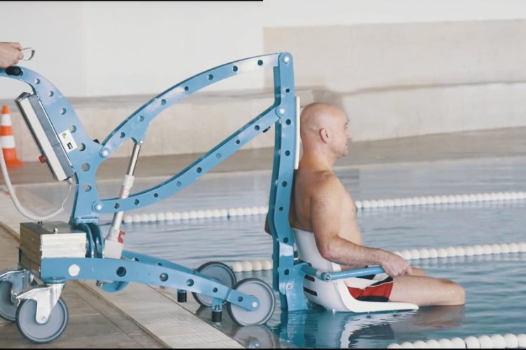 Podnośnik basenowy dla niepełnosprawnych Ecopool