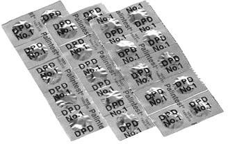 PERAQUA TABLETKI DO POMIARU CHLORU METODĄ DPD 30