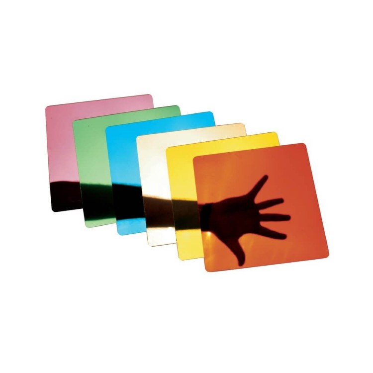 Kolorowe lusterka do zabawy