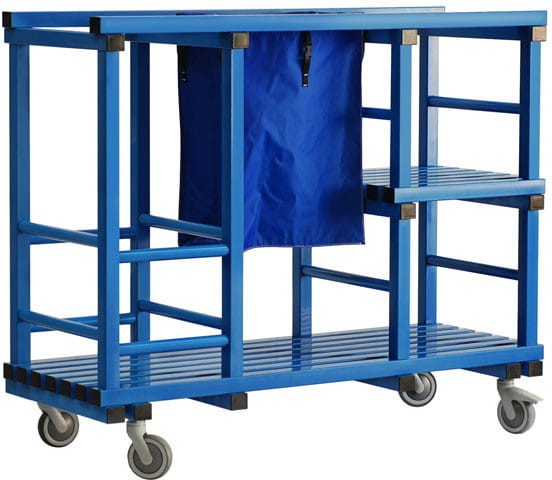 WÓZEK NA SPRZĘT BASENOWY 150 X 58,5 X 125 CM