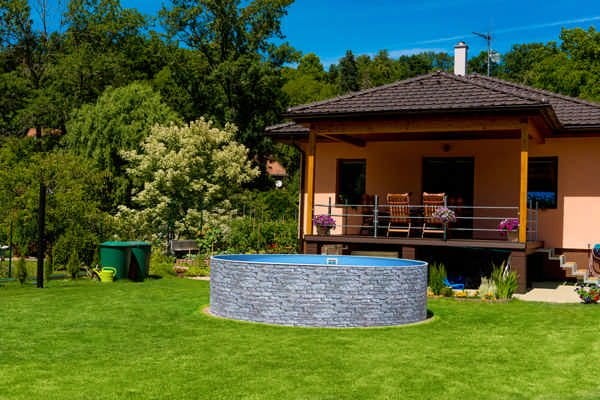 Kompletny basen rozporowy Azuro Stone 4,6x1,2