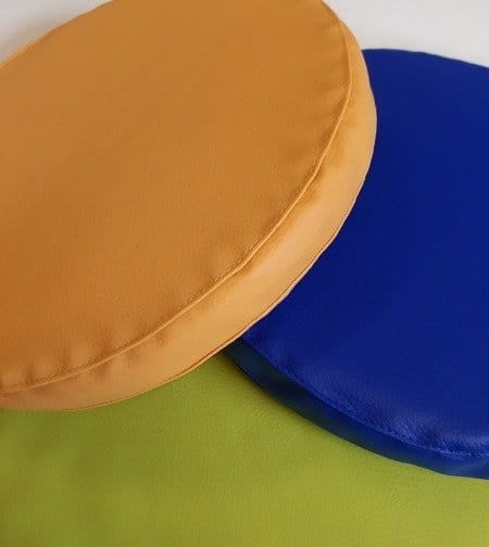 Poduszki okrągłe z ekoskóry zestaw 10szt