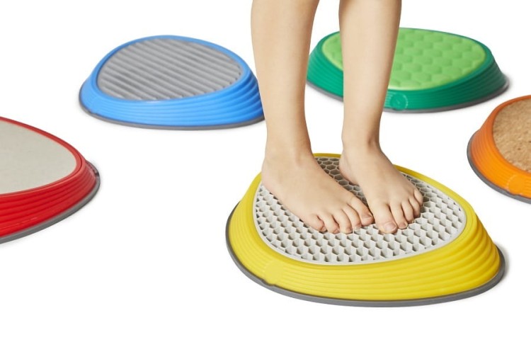 Gonge Kamienie rzeczne z fakturami (5 szt.)