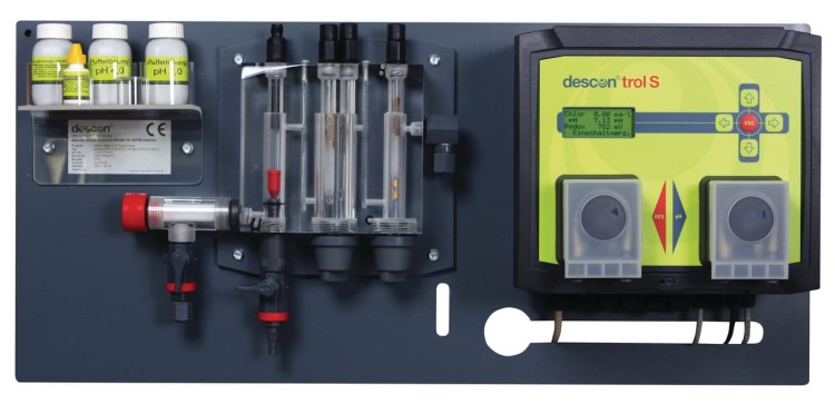 DESCON ® TROL S URZĄDZENIE POMIAROWE  WOLNY CHLOR / pH / TEMPERATURA