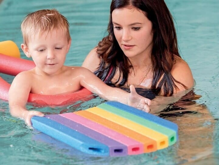 Deska do pływania Comfy Kick Rainbow